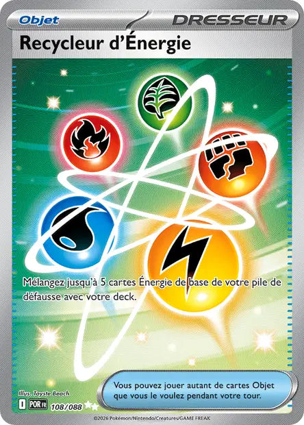 Recycleur d'Énergie 108/088 - Équilibre Parfait - FR