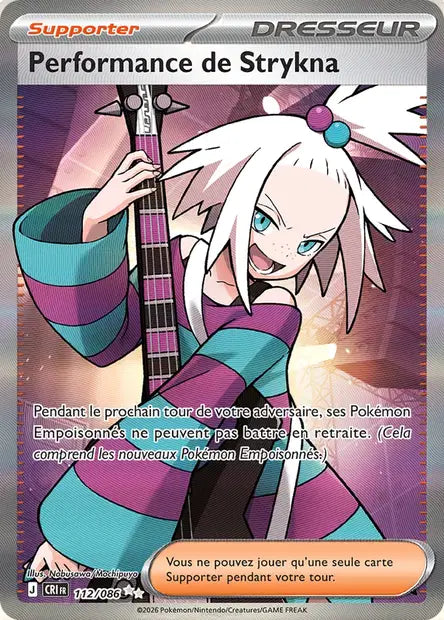 Performance de Strykna 112/086 IR Chaos Ascendant FR - carte originale