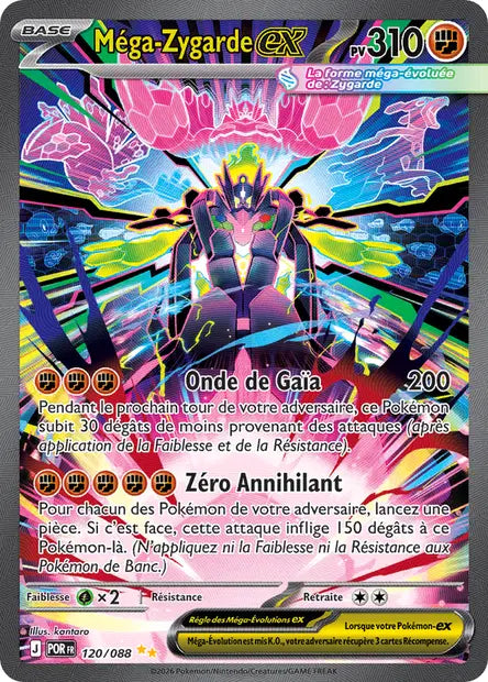 Méga-Zygarde ex - 120/088 - Équilibre Parfait - FR