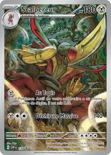 Scalpereur 130 Promos Écarlate et Violet FR