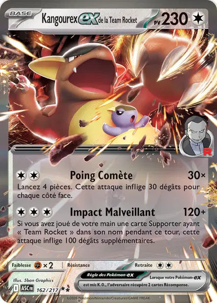Kangourex ex de la Team Rocket 162/217 – scan original