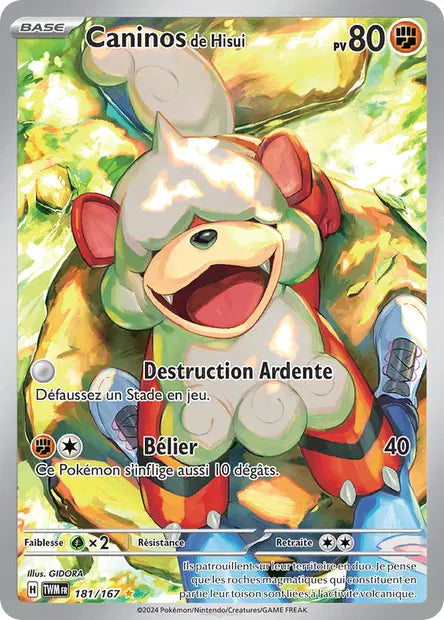 Caninos de Hisui - 181/167 - Mascarade Crépusculaire - FR