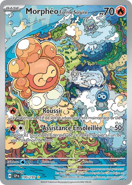 Morphéo Forme Solaire - 195/191 - Étincelles Déferlantes - SSP - FR