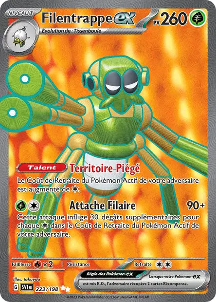 Filentrappe - 223/198 - Écarlate et Violet - FR