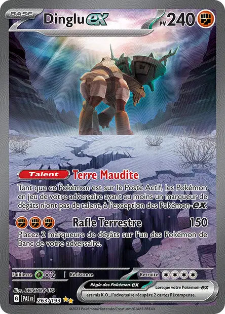 Dinglu ex - 263/193 - Évolutions à Paldea - FR