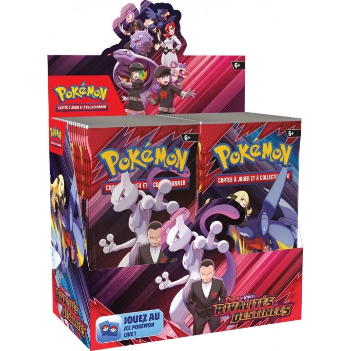 Display Pokémon 36 Boosters Rivalités Destinées FR