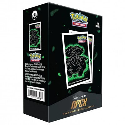 Ultra Pro Apex Deck Protector Sleeves Neon Kanto Venusaur - packaging