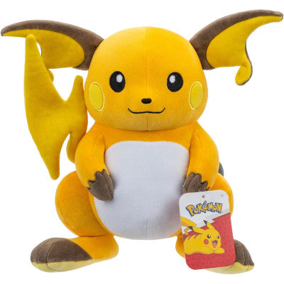 Peluche Pokémon Raichu 30 cm - photo originale
