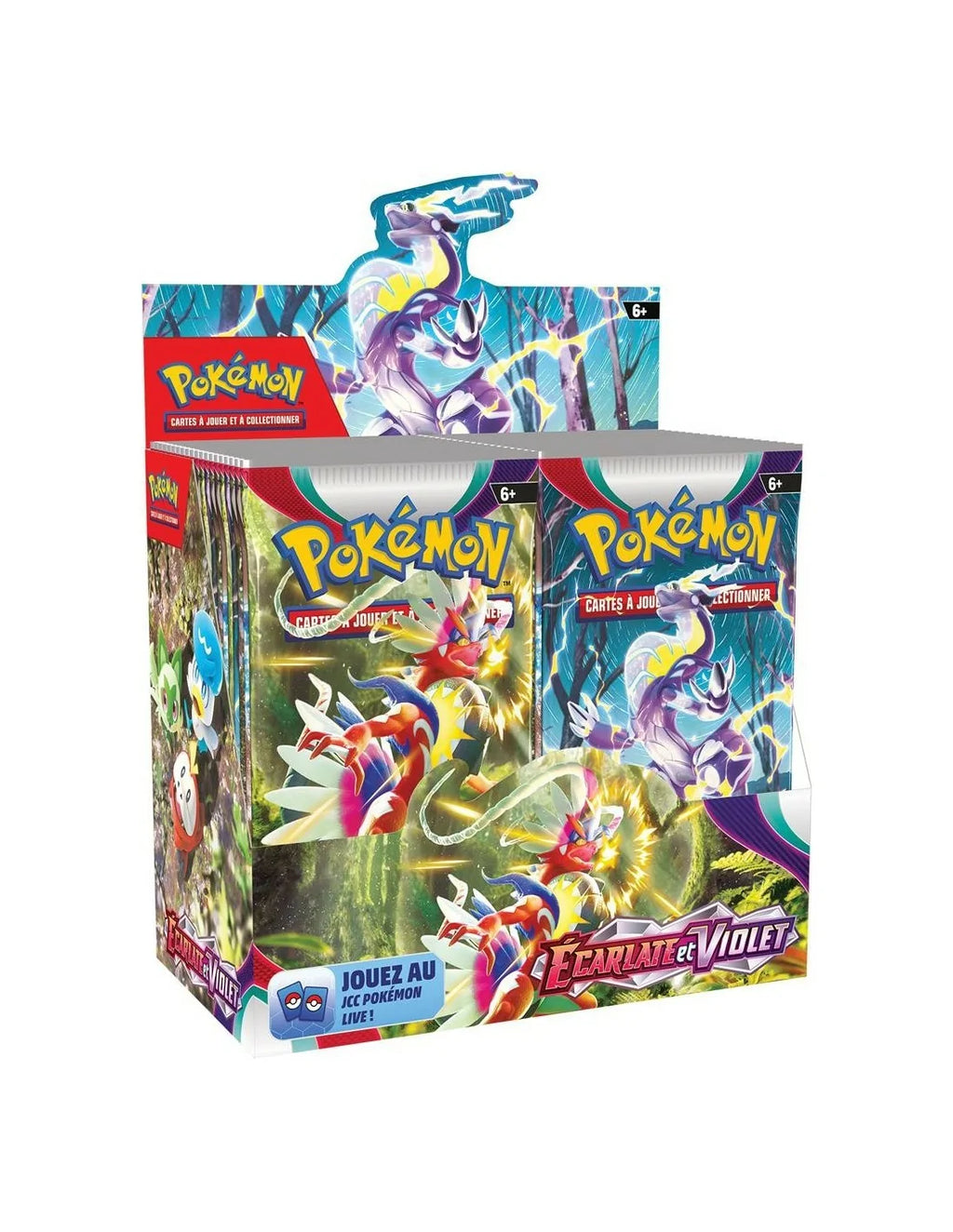 Display Pokémon - 36 Boosters - Écarlate & Violet - FR