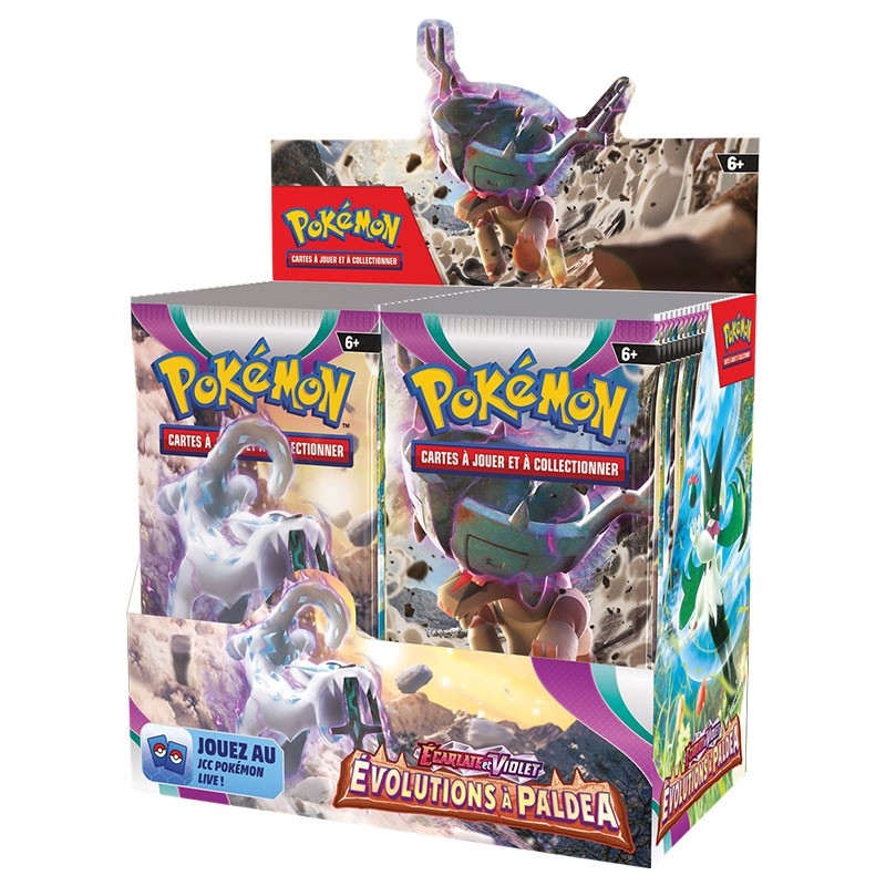 Display Pokémon - Évolutions à Paldea - FR