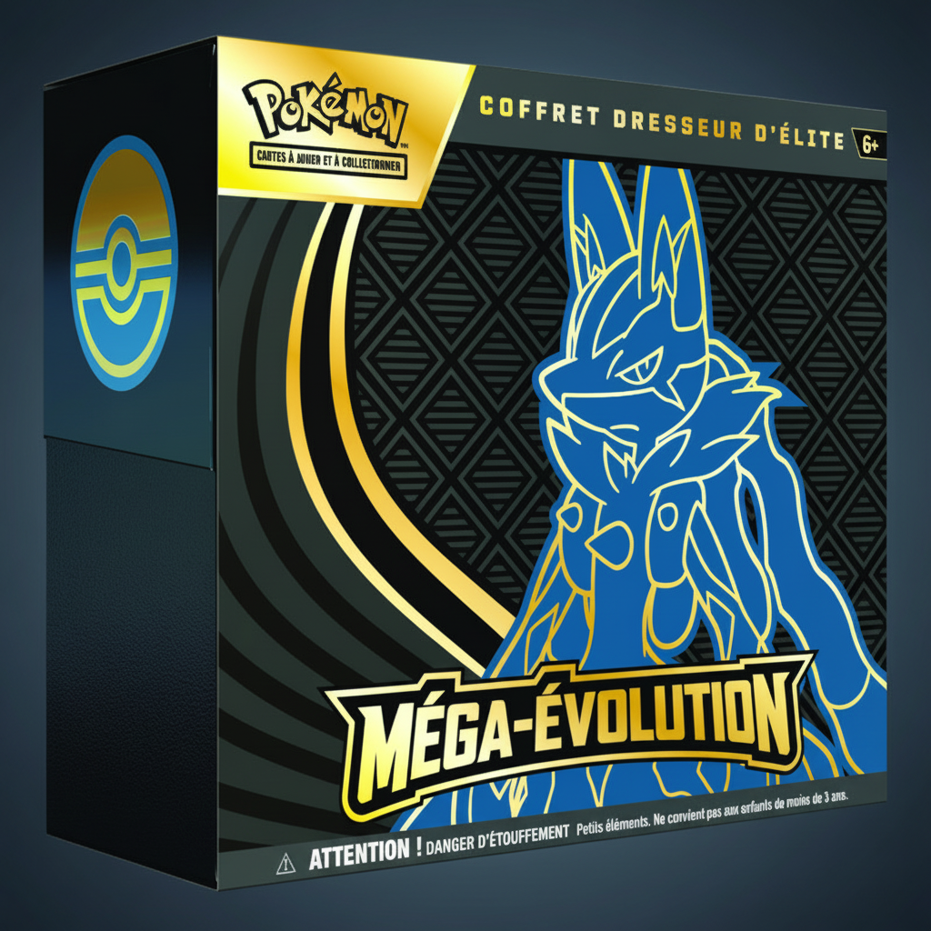 Pokémon Elite Trainer Box - Méga Évolution Lucario