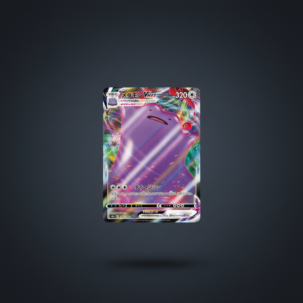 Métamorph-VMAX 141/190 Shiny Star V - Fond ardoise