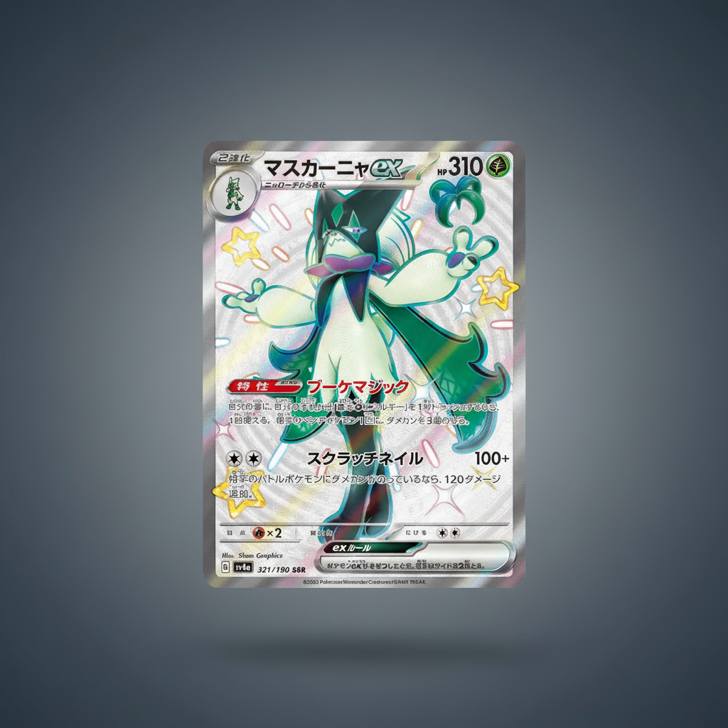 Miascarada ex sv4a 321/190 SSR - Fond studio gris ardoise