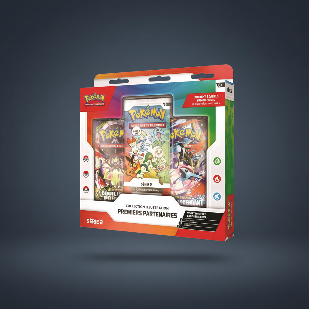 Coffret Collection Illustration Premiers Partenaires Série 2
