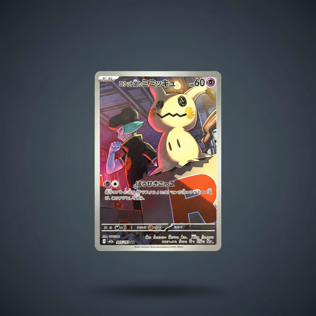 Mimiqui de la Team Rocket AR 205/193 - fond studio
