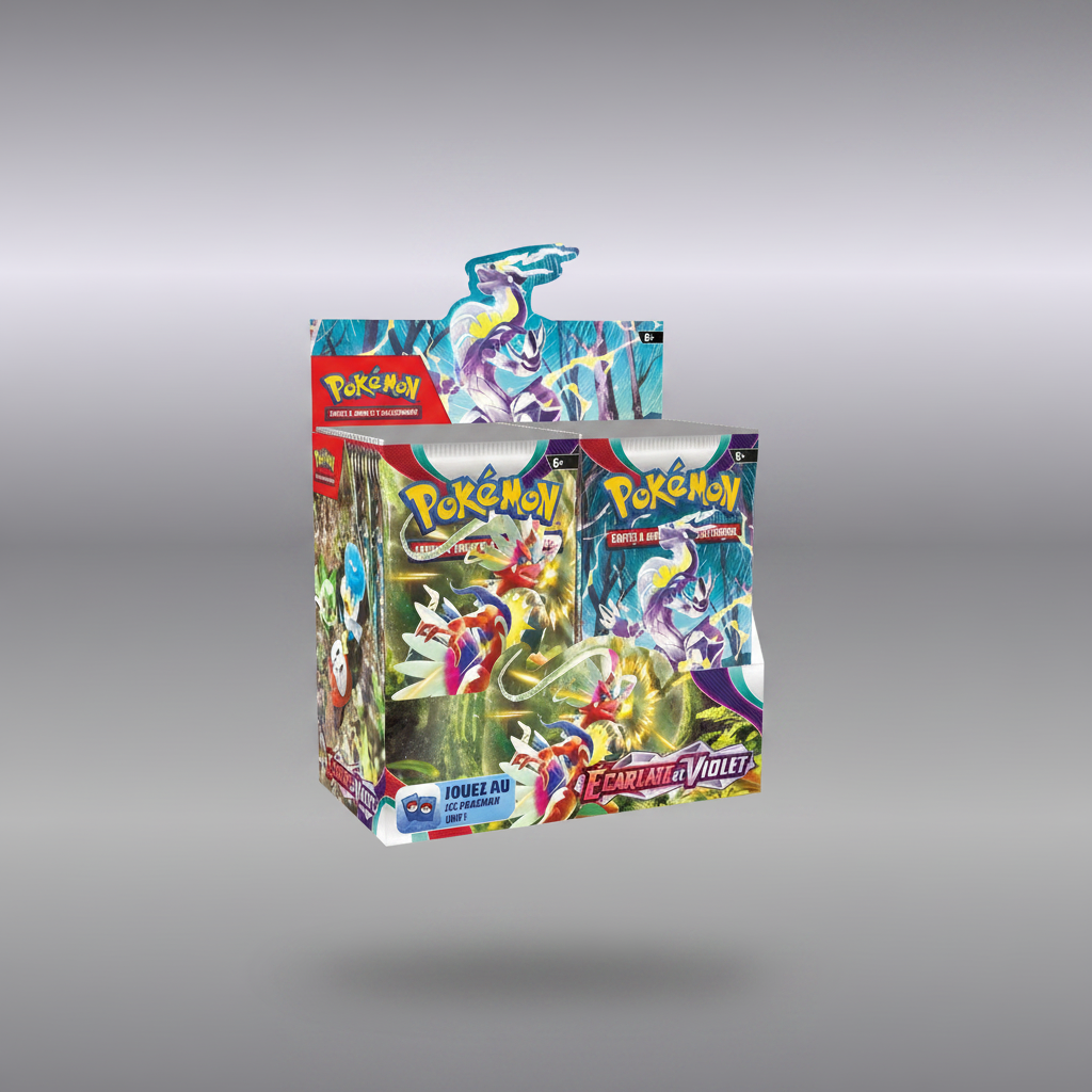 Display Pokémon 36 Boosters Écarlate et Violet FR