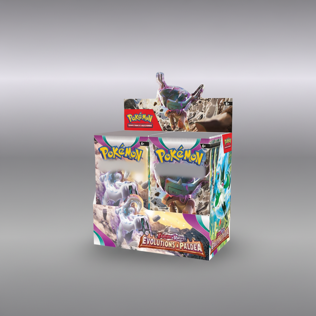 Display Pokémon - Évolutions à Paldea - FR - Fond