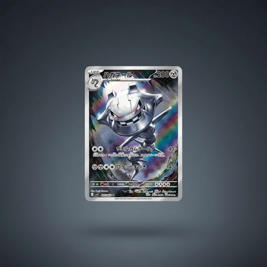 Steelix AR 073/063 - Carte Pokémon Japonaise Mega Brave