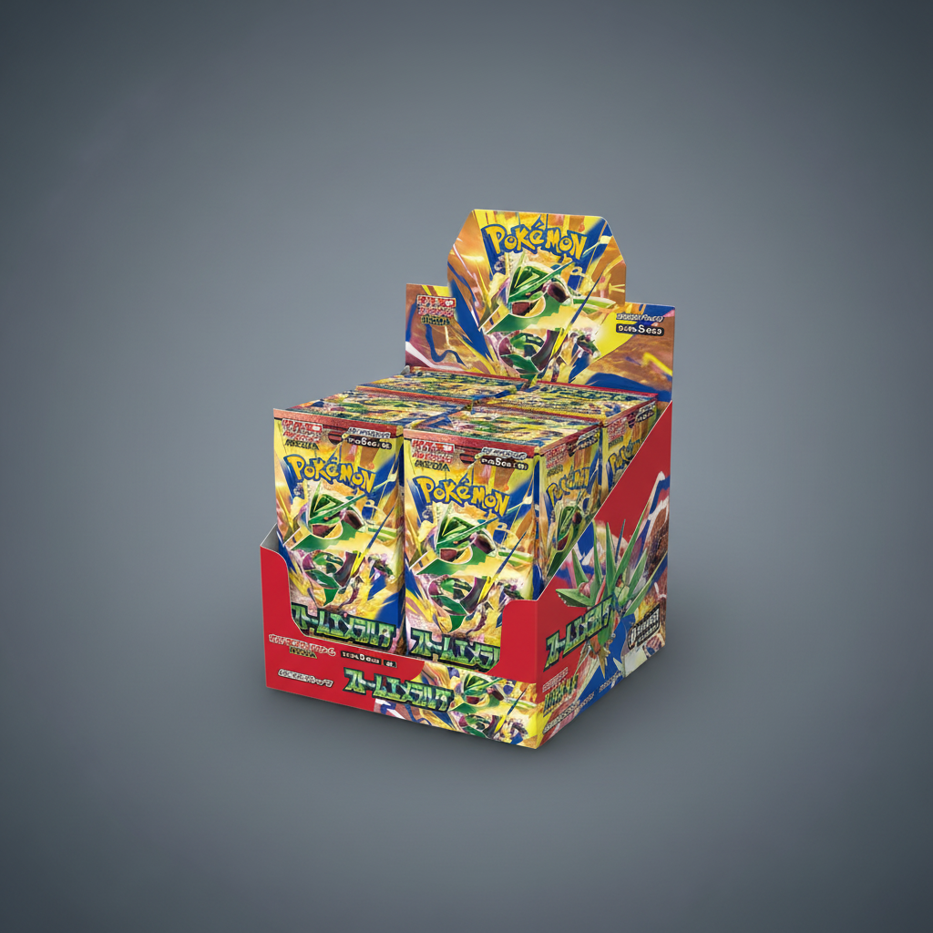 Display Japonais Storm Emeralda – Pokémon Card Game MEGA Bloc M6