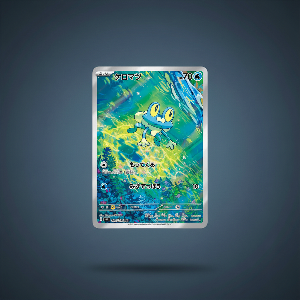Grenousse 086/083 AR - Ninja Spinner (JP) - Fond studio