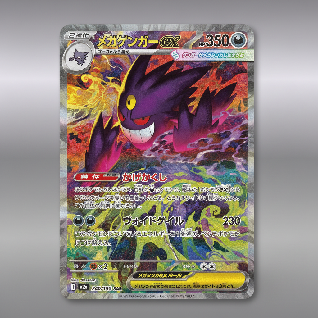 Méga-Ectoplasma ex - 240/193 SAR - Mega Dream EX - JP