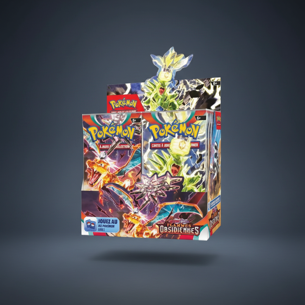 Display 36 Boosters Pokémon Flammes Obsidiennes FR scellé