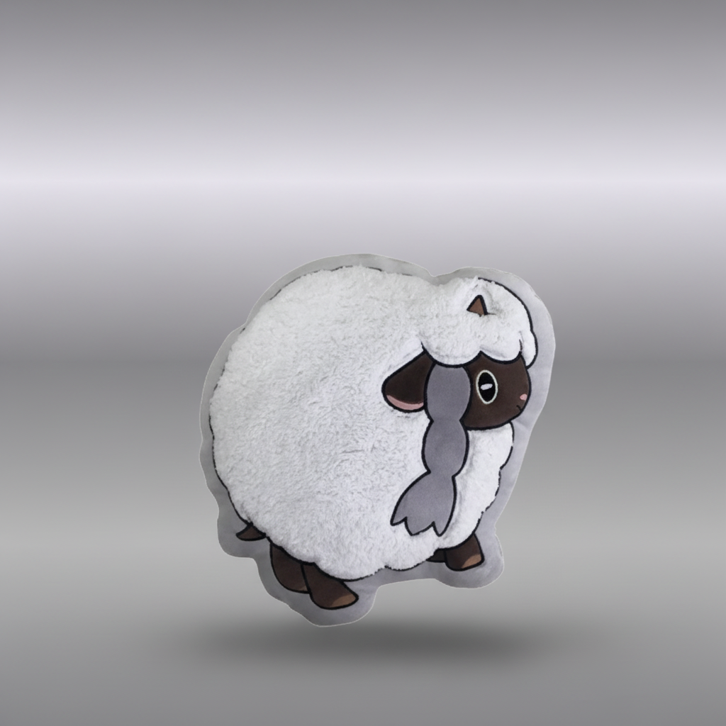 Coussin Pokémon Moumouton 40 cm - fond studio