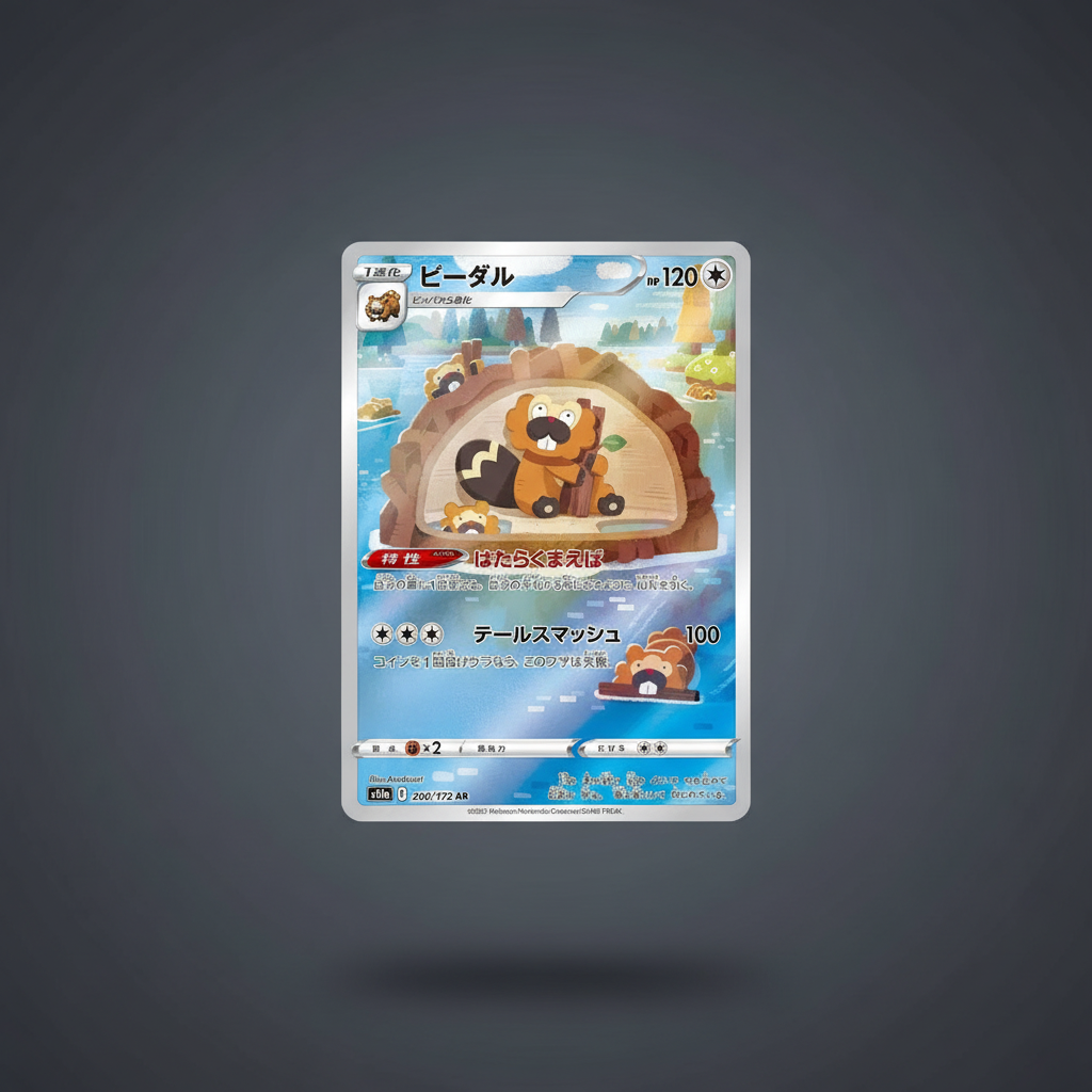 Bidoof AR 200/172 - fond studio