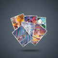 Lot de 25 cartes Pokémon AR japonaises aléatoires