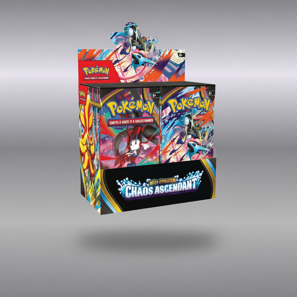 Display Pokémon 36 Boosters Chaos Ascendant FR