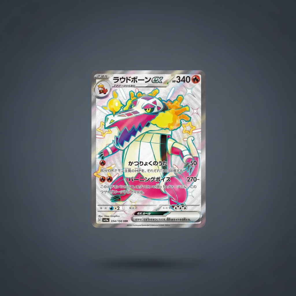 Flamigator ex sv4a 324/190 SSR - Fond studio gris ardoise