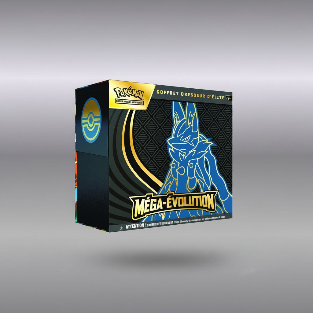 Pokemon Elite Trainer Box Méga Évolution Lucario