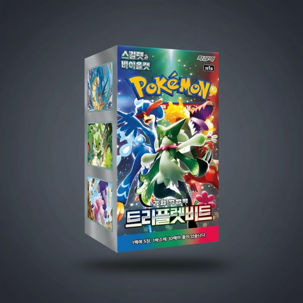 Display Pokémon Triple Beat KR SV1a