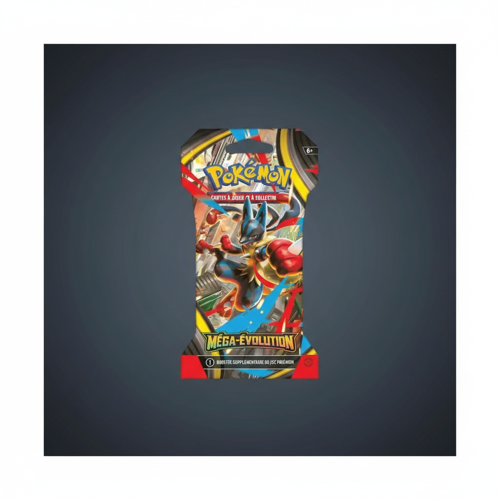 Booster Méga-Évolution - fond studio